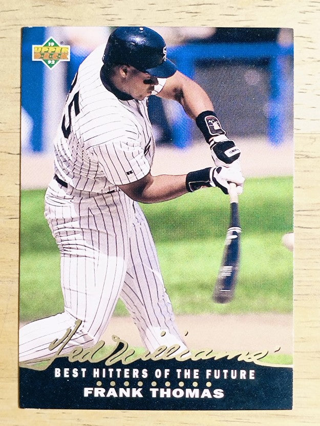 1992 Upper Deck Williams Best #T19 Frank Thomas