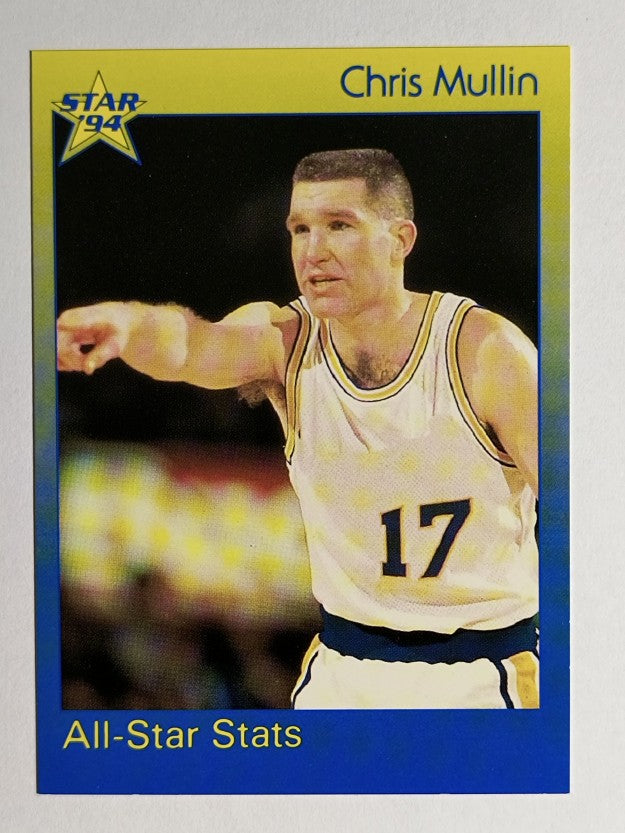 1993-94 Star #29 Chris Mullin/All-Star Stats