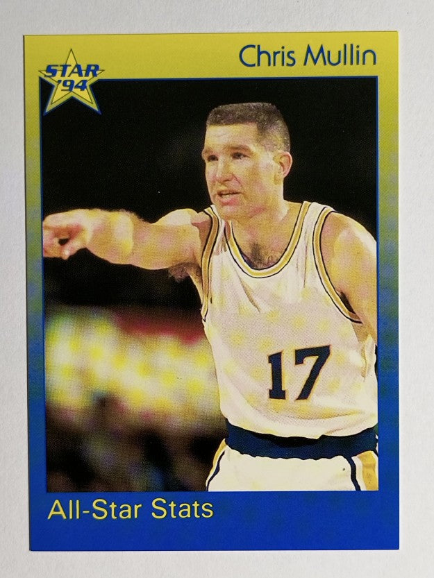 1993-94 Star #29 Chris Mullin/All-Star Stats