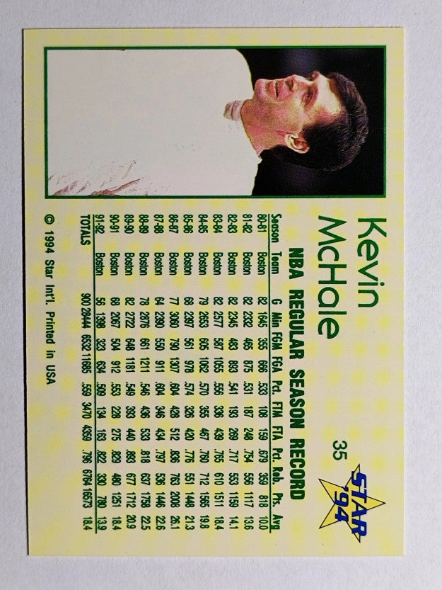 1993-94 Star #35 Kevin McHale/Pro Stats