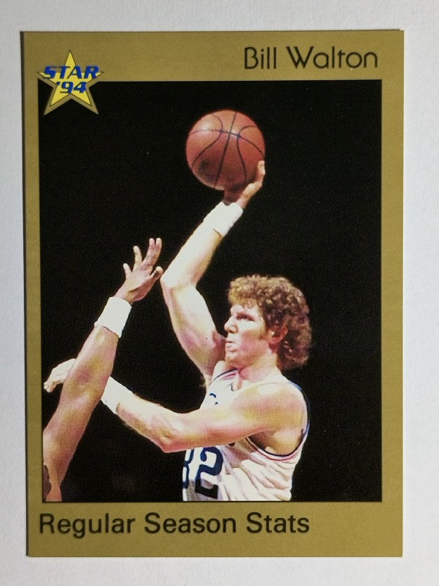 1993-94 Star #45 Bill Walton/Regular Season Stats