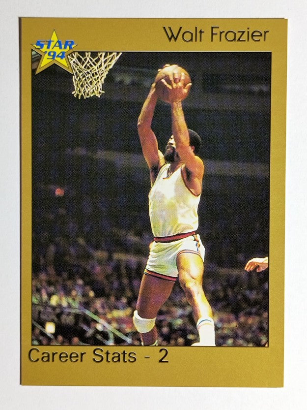 1993-94 Star #48 Walt Frazier/Career Stats 2