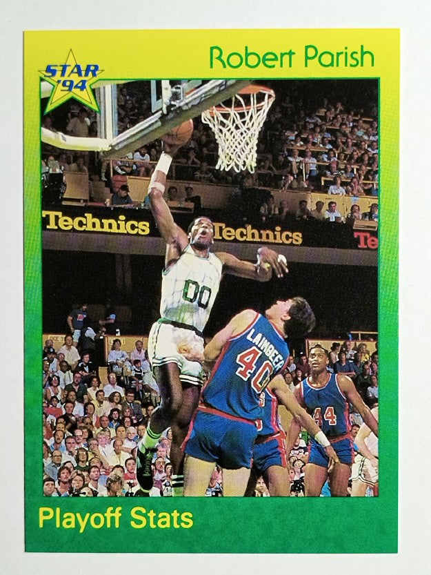 1993-94 Star #55 Robert Parish/Playoff Stats