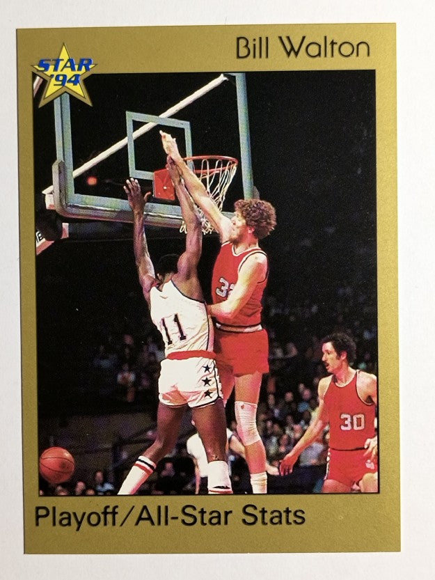 1993-94 Star #58 Bill Walton/Playoff/All-Star Stats