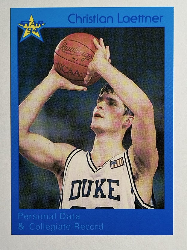 1993-94 Star #72 Christian Laettner/Personal Datta/and Collegiate Record