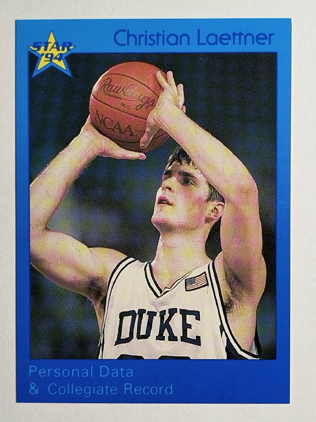 1993-94 Star #72 Christian Laettner/Personal Datta/and Collegiate Record