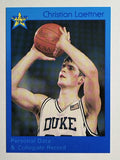 1993-94 Star #72 Christian Laettner/Personal Datta/and Collegiate Record