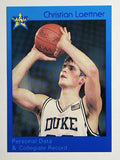 1993-94 Star #72 Christian Laettner/Personal Datta/and Collegiate Record