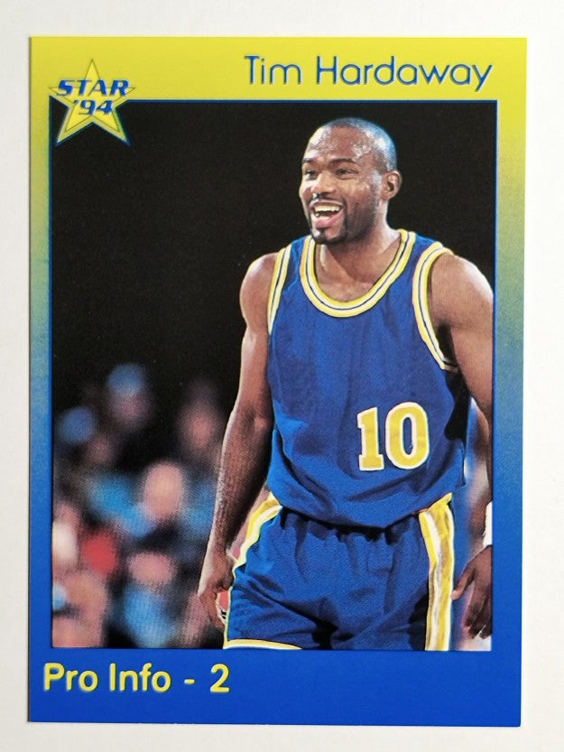 1993-94 Star #82 Tim Hardaway/Pro Info 2