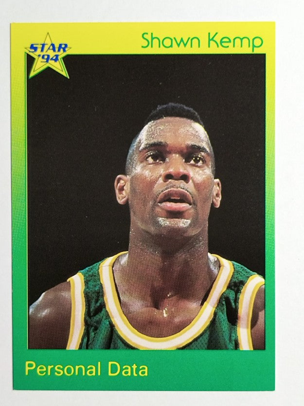 1993-94 Star #85 Shawn Kemp/Personal Data