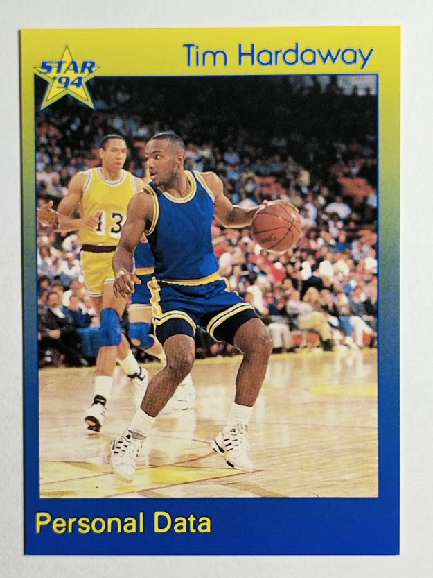1993-94 Star #96 Tim Hardaway/Personal Data