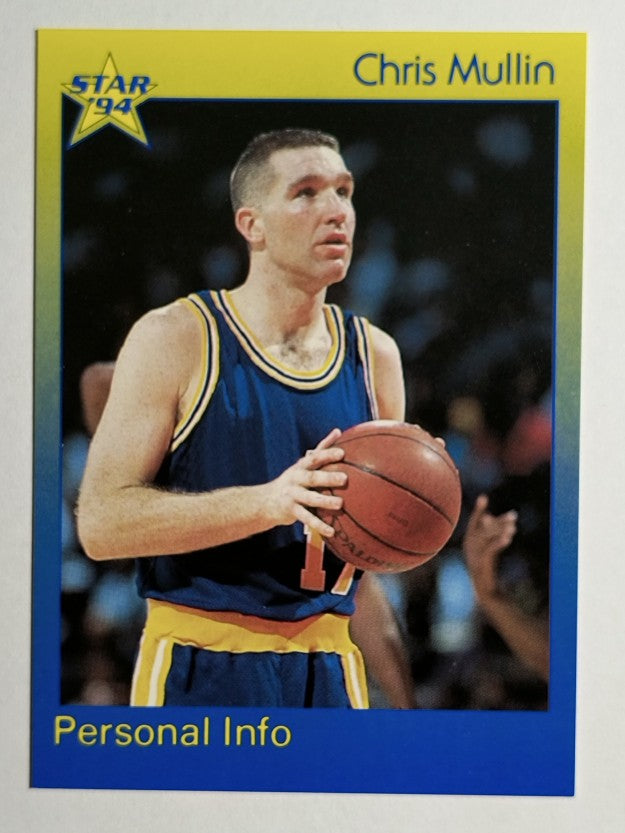 1993-94 Star #99 Chris Mullin/Personal Info