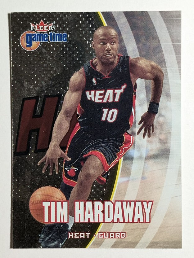 2000-01 Fleer Game Time #17 Tim Hardaway