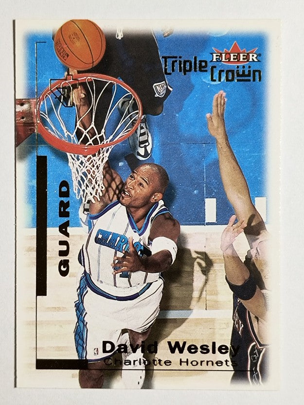 2000-01 Fleer Triple Crown #116 David Wesley