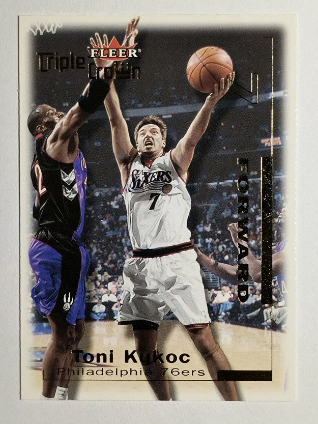 2000-01 Fleer Triple Crown #184 Toni Kukoc
