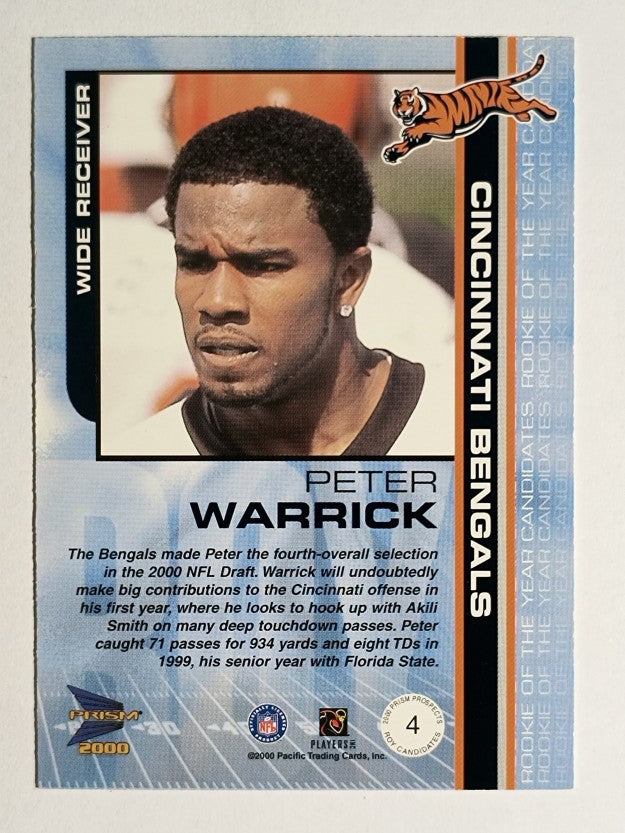 2000 Pacific Prism Prospects ROY Candidates #4 Peter Warrick