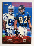 2000 Topps Combos #TC4 Marvin Harrison/Jimmy Smith