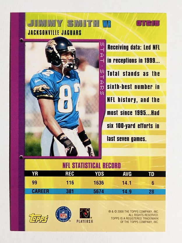 2000 Topps Own the Game #OTG15 Jimmy Smith