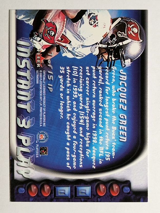 2000 Ultra Instant Three Play #7 Jacquez Green