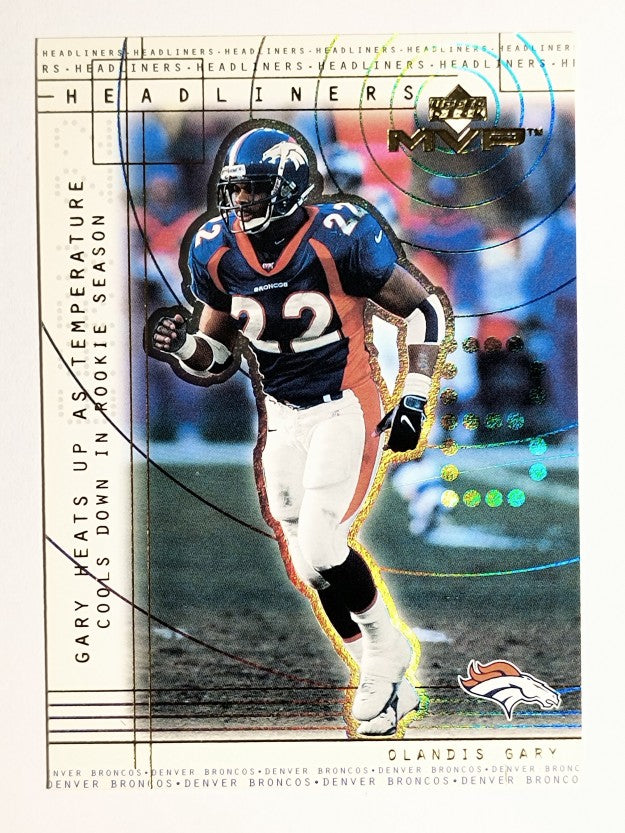 2000 Upper Deck MVP Headliners #H8 Olandis Gary
