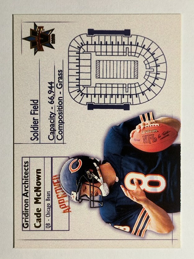 2000 Vanguard Gridiron Architects #2 Cade McNown