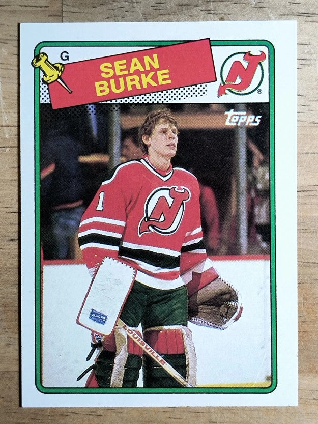 1988-89 Topps #94 Sean Burke RC