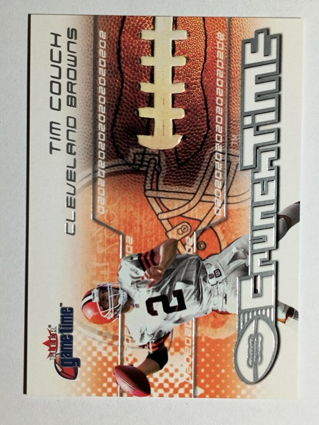 2001 Fleer Game Time Crunch Time #19 Tim Couch