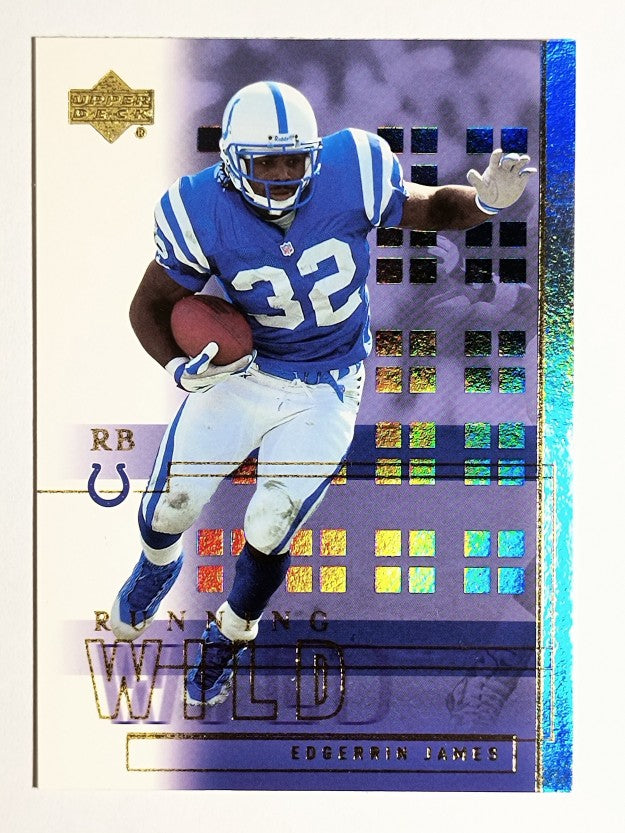 2001 Upper Deck Running Wild #RW3 Edgerrin James