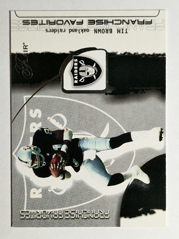 2002 Flair Franchise Favorites #2 Tim Brown