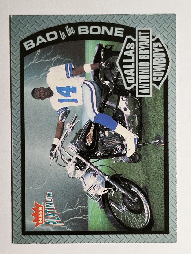 2002 Fleer Platinum Bad to the Bone #BB3 Antonio Bryant