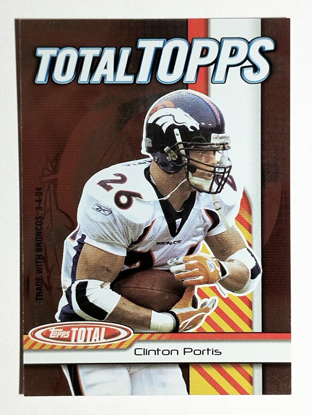 2004 Topps Total Total Topps #TT19 Clinton Portis