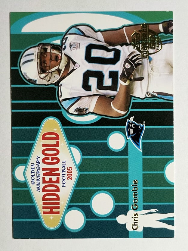 2005 Topps Golden Anniversary Hidden Gold #HG14 Chris Gamble (NM)