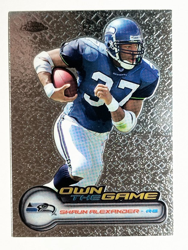 2006 Topps Chrome Own The Game #OTG3 Shaun Alexander (NM)