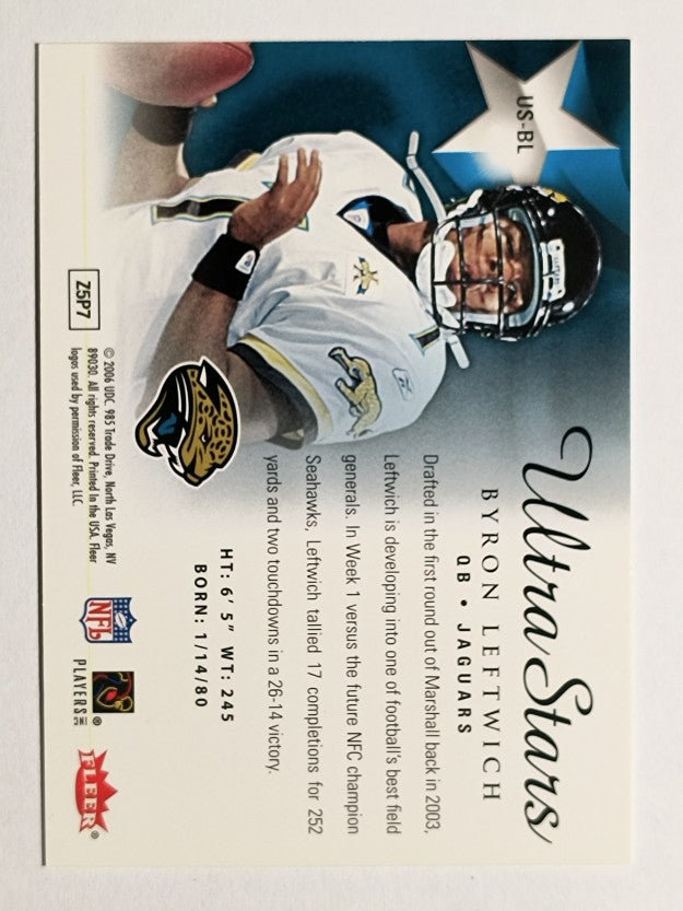 2006 Ultra Stars #USBL Byron Leftwich