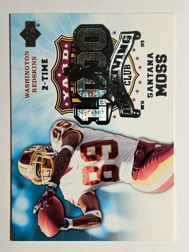 2006 Upper Deck 1000 Yard Receiving Club #1KRESM Santana Moss
