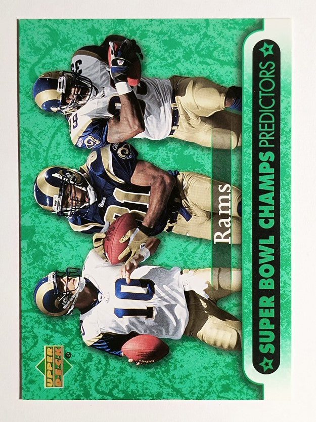 2007 Upper Deck Super Bowl Predictor #29 Torry Holt/Marc Bulger/Steven Jackson