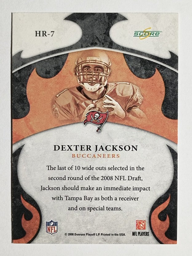2008 Score Hot Rookies #7 Dexter Jackson