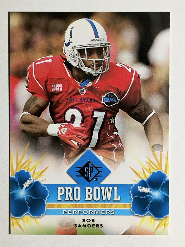 2008 SP Authentic Retail Pro Bowl Performers #PBP6 Bob Sanders