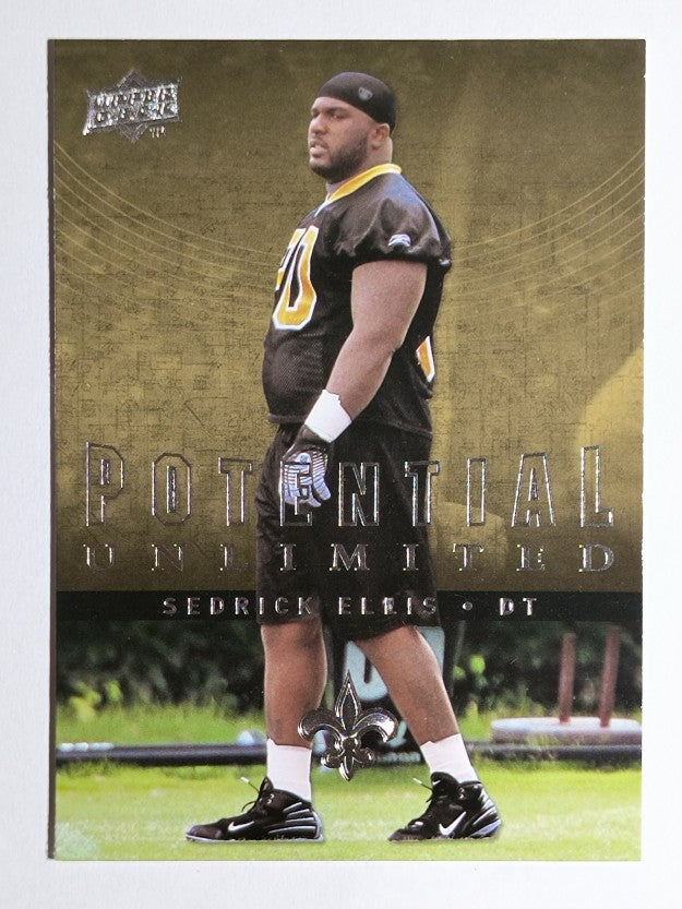 2008 Upper Deck Potential Unlimited #PU31 Sedrick Ellis