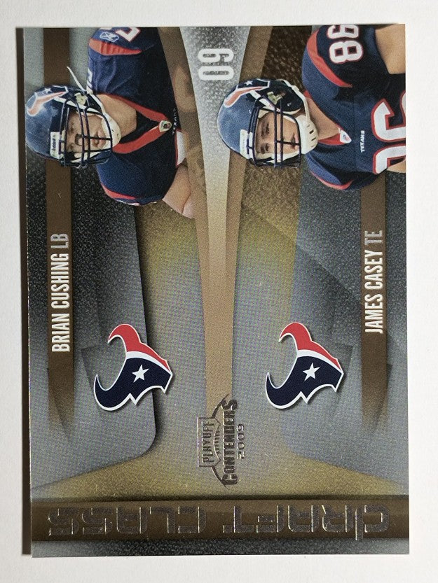 2009 Playoff Contenders Draft Class #10 Brian Cushing/James Casey