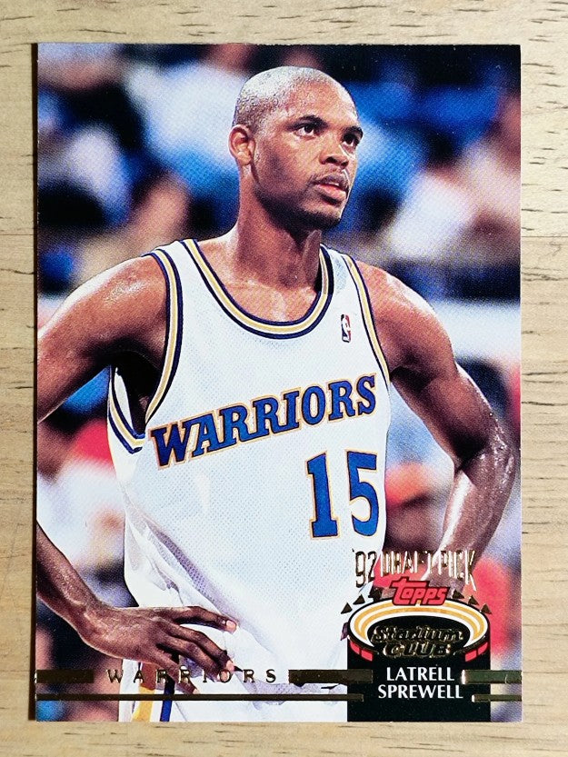 1992-93 Stadium Club #320 Latrell Sprewell RC