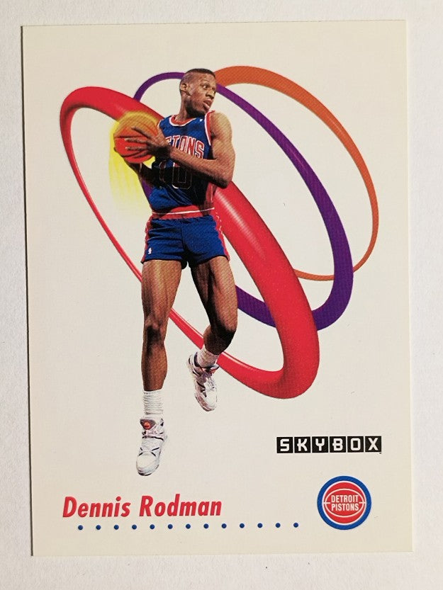 1991-92 SkyBox #86 Dennis Rodman