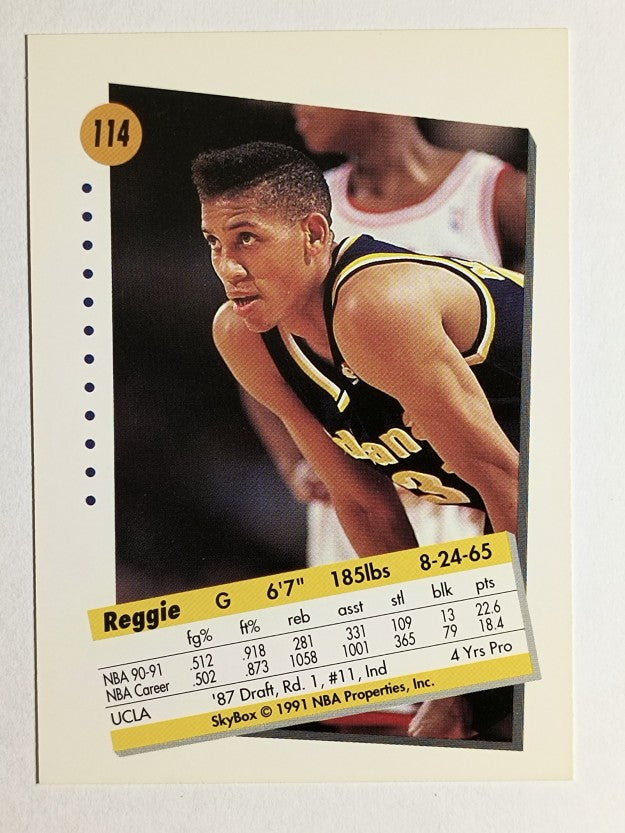 1991-92 SkyBox #114 Reggie Miller