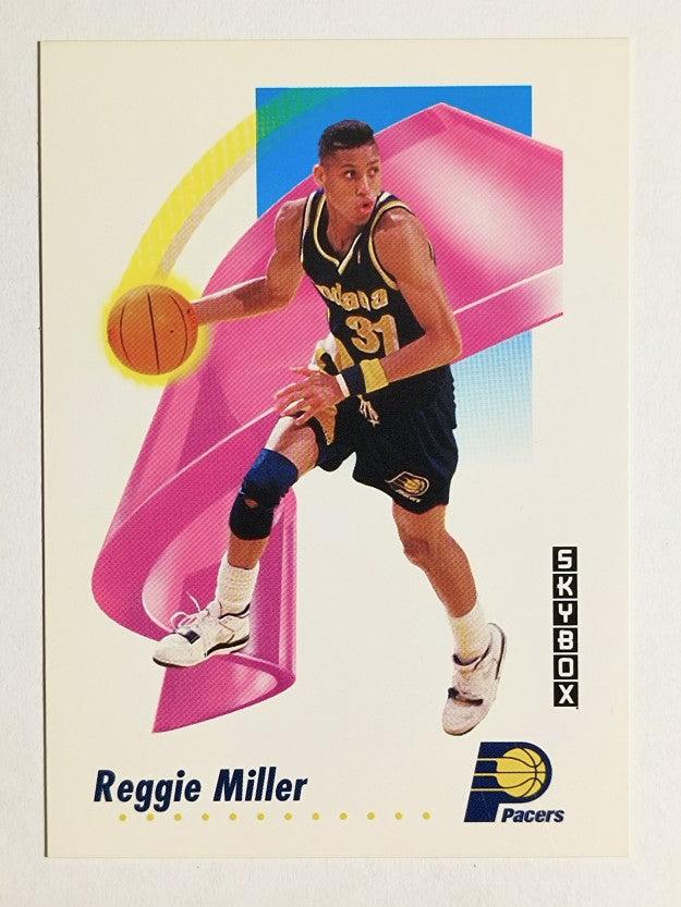 1991-92 SkyBox #114 Reggie Miller