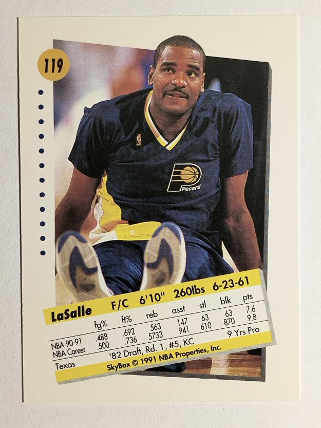 1991-92 SkyBox #119 LaSalle Thompson