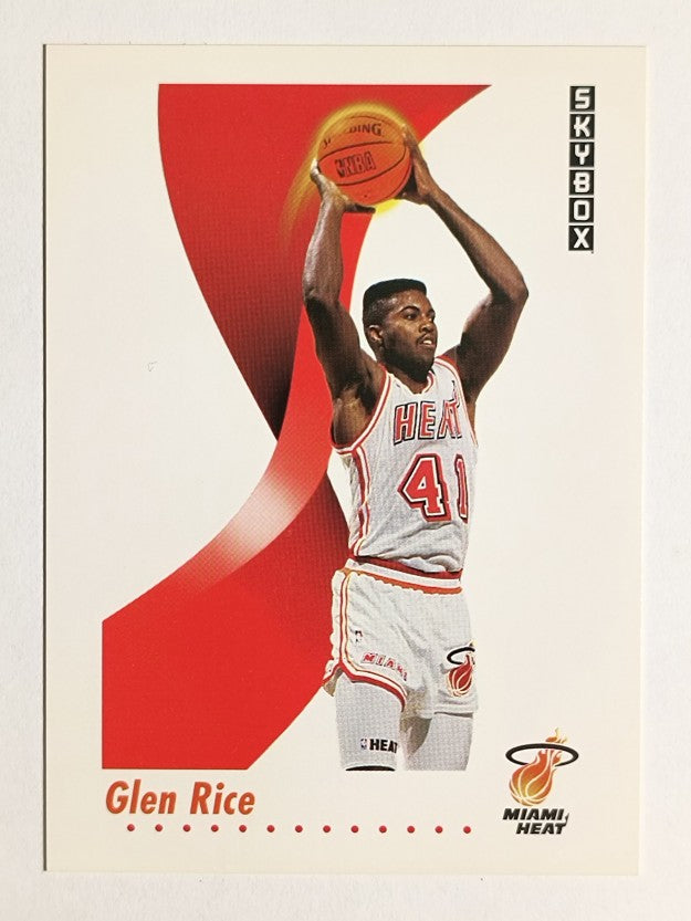 1991-92 SkyBox #151 Glen Rice