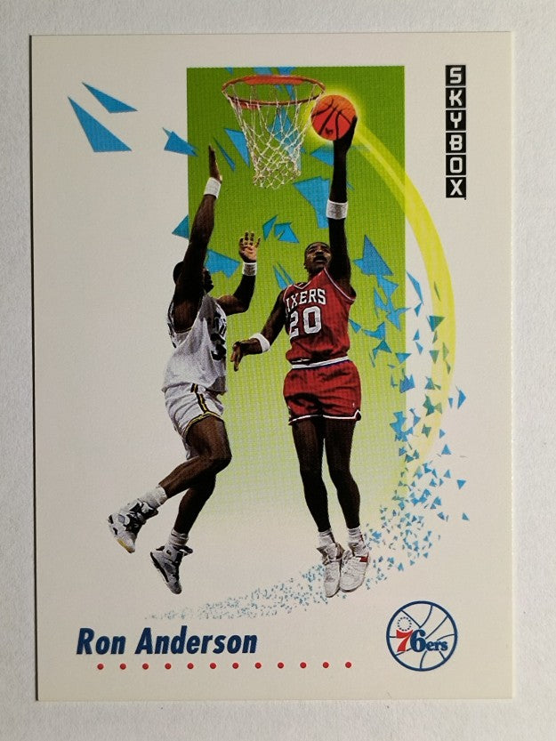 1991-92 SkyBox #210 Ron Anderson