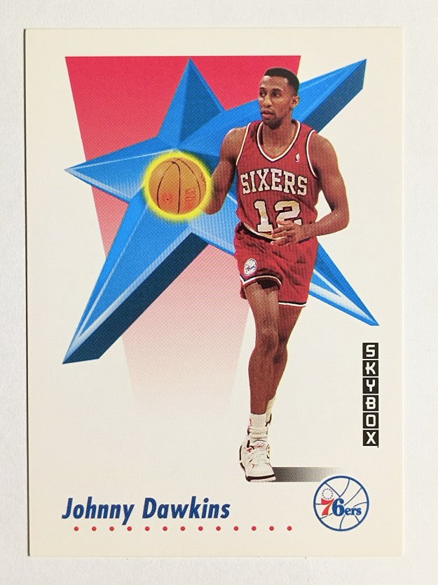 1991-92 SkyBox #213 Johnny Dawkins