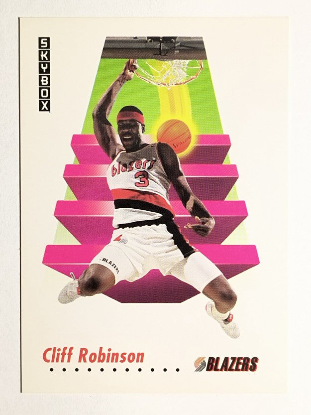 1991-92 SkyBox #241 Clifford Robinson