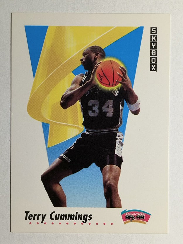1991-92 SkyBox #255 Terry Cummings